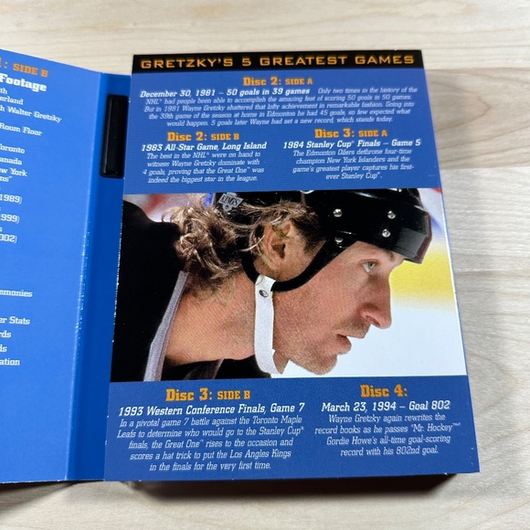 ULTIMATE GRETZKY Special Edition 4 DVD Set 2006 NHL EUC - Picture 3 of 7